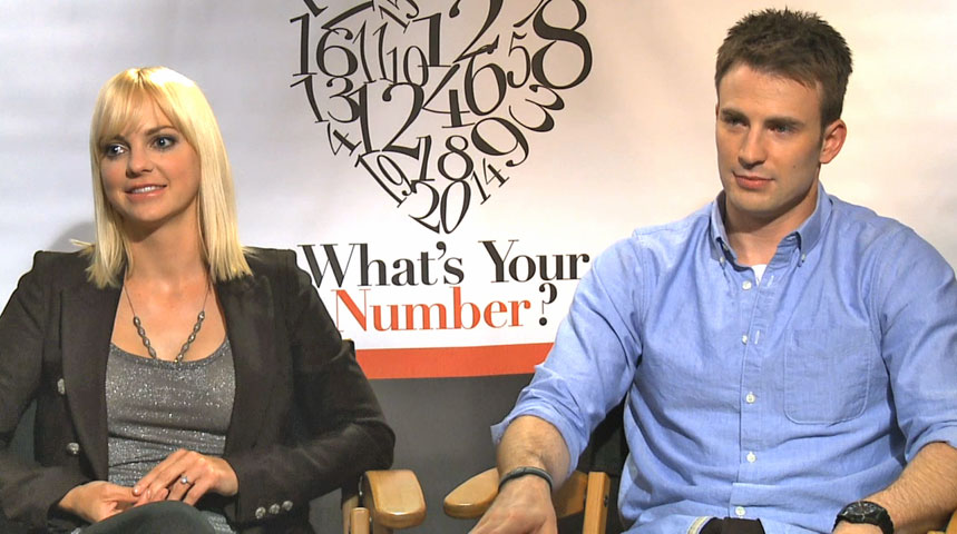 Anna Faris and Chris Evans interview